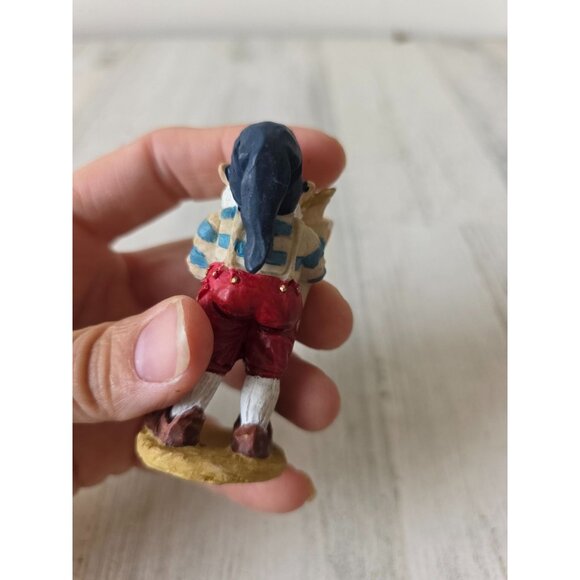 Vintage elf clipboard list figurine village Xmas decor - Picture 3 of 10